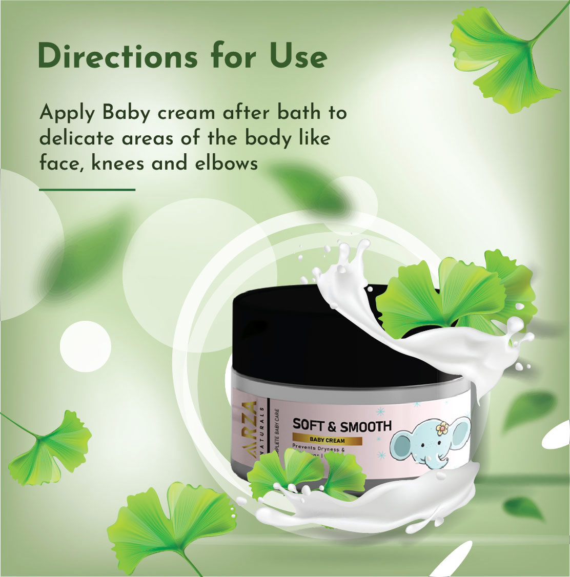 Soft and Smooth baby cream for Healthy Skin – 100ml
