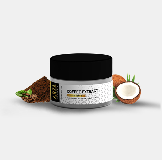 Coffee Extract Face Scrub with Coffee Extract & Coconut Oil for glow skin- 50g