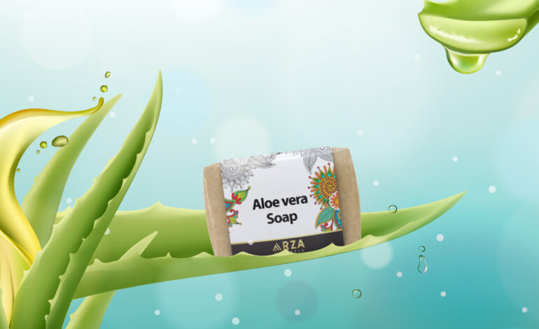 Aloe Vera Soap (கற்றாழை சோப்பு)